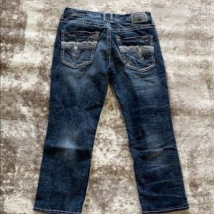 Salvage mayhem straight jeans 34”x28”